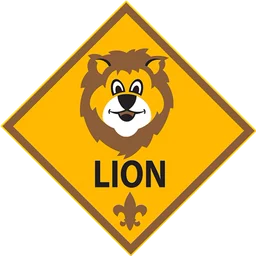 Lion den logo